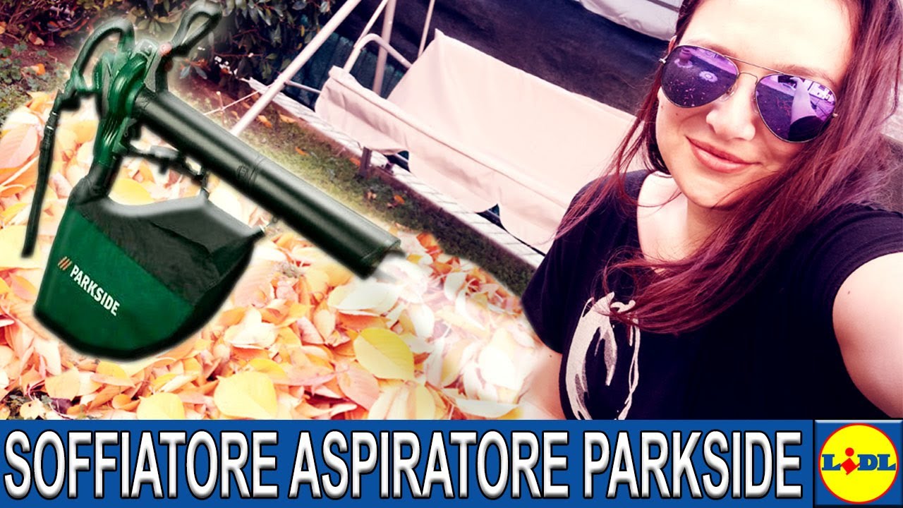 Soffiatore aspiratore Parkside LIDL // RECENSIONE