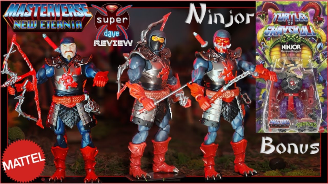 New Eternia Ninjor Masterverse Review Wave 17