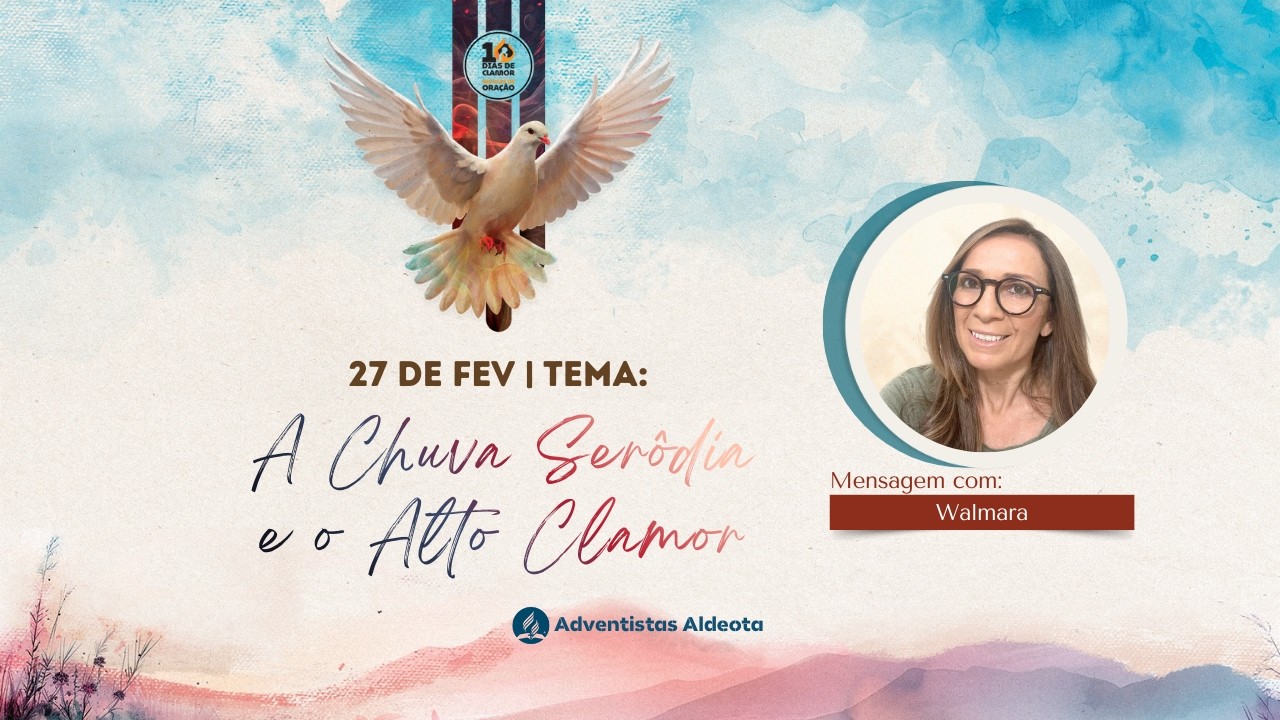 Sexta-feira 27.02.2026 | A Plenitude do Espírito Santo | Walmara