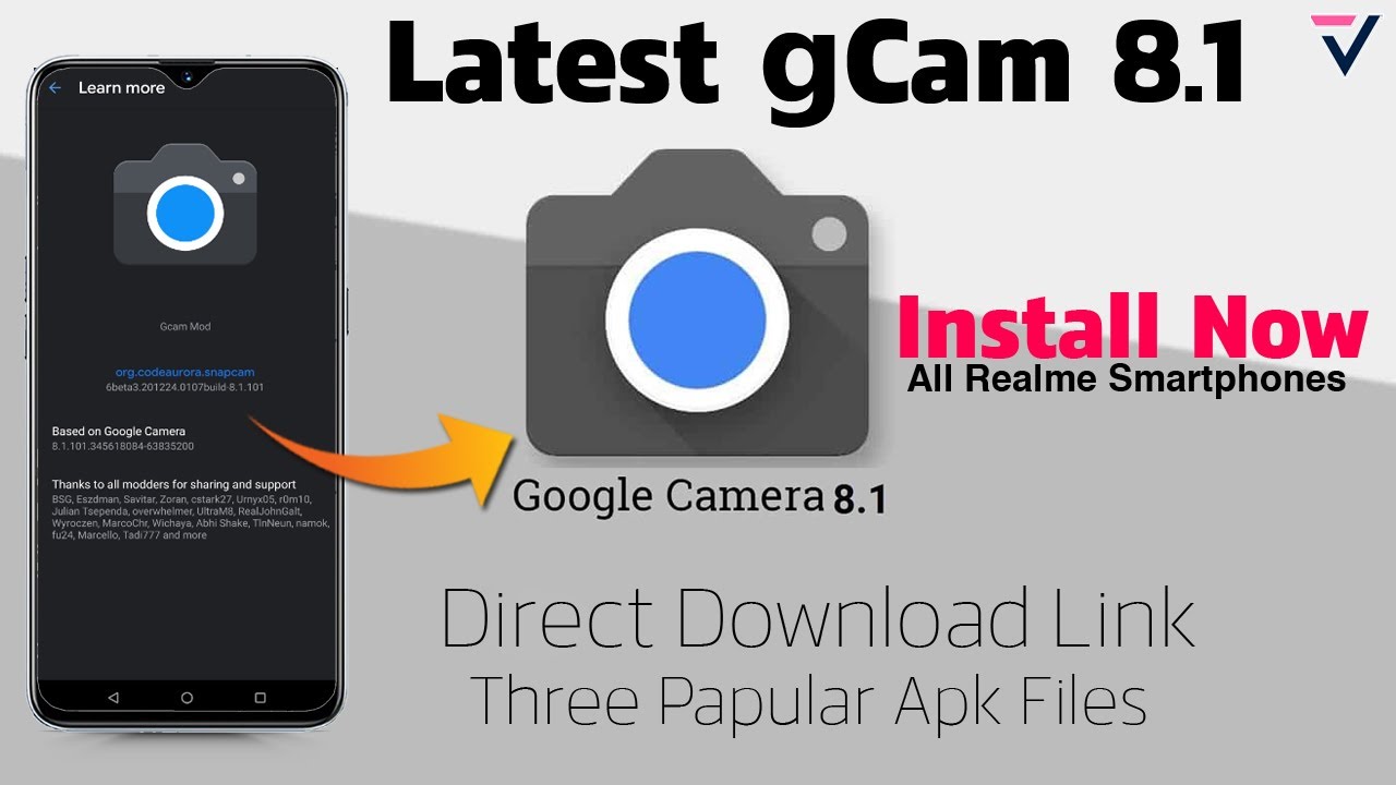 Google Camera 8.1 Downloading Installation Features, Latest gCam 8.1 All Realme Device Support 📸😱📷