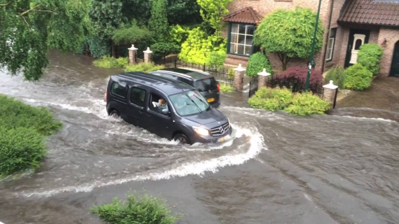 wateroverlast Boxmeer  2 juni 2016