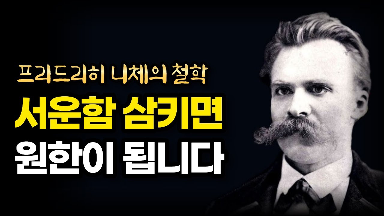 [철학 오디오북] 프리드리히 니체 | 요즘 자꾸 서운해진다면, 그 감정의 이름은 ‘원한'입니다.