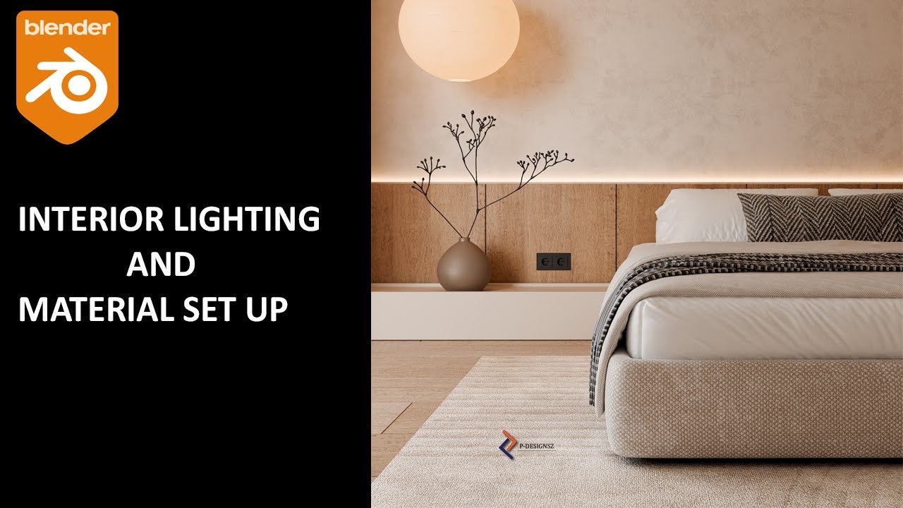 Blender Interior Tutorial: Realistic Lighting & Materials with Cycles (Beginner to Pro)