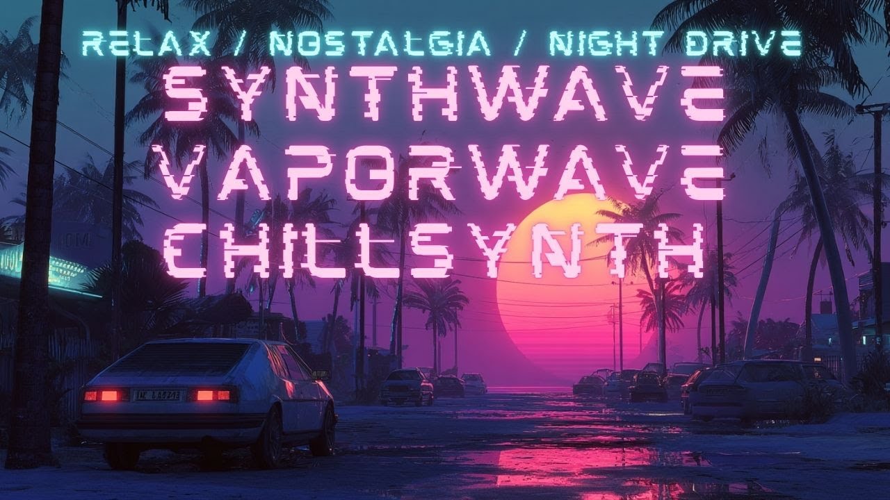 The Mellowest Synthwave × Vaporwave × Chillsynth × Dreamwave Session •🌙 Relax/Nostalgia/Night Drive.