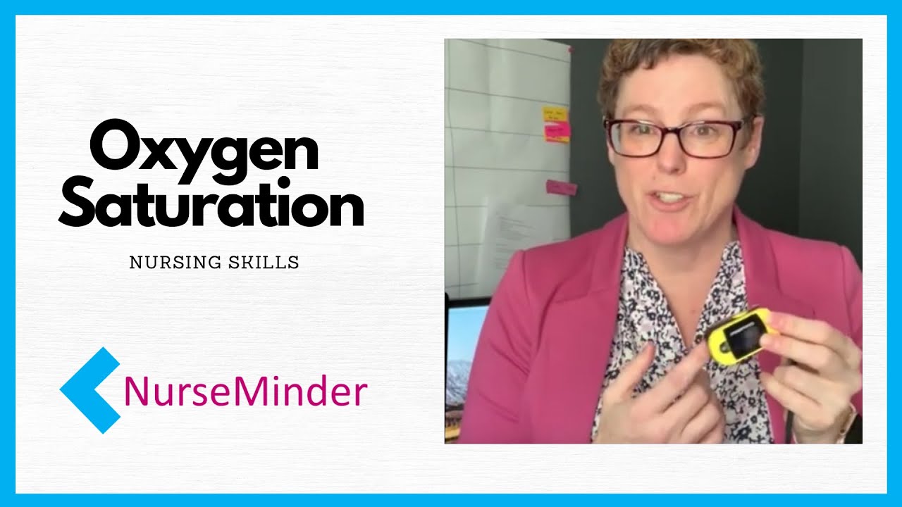 Насыщение крови кислородом и пульсоксиметр: жизненно важные показатели навыков ухода за больными