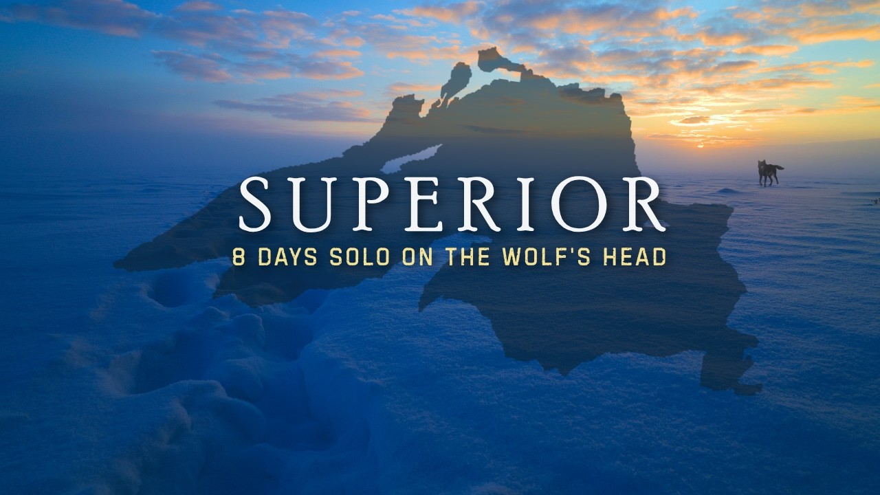 8-Day Solo Winter Camping on Lake Superior -22&deg;