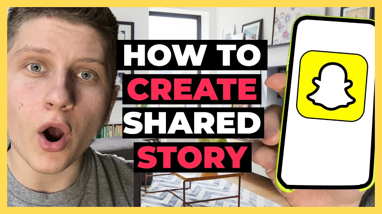 How to Create Shared Story on Snapchat - How I Did