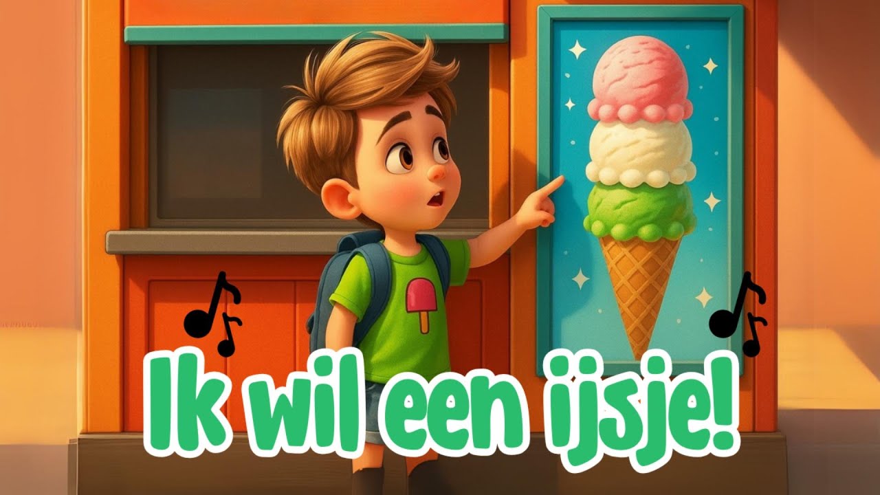 Ik wil een ijsje!🍦| Vrolijk zomers ijsjes liedje | ZingZoMee