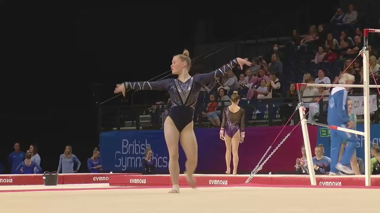 Grace Davies- BRONZE - Floor-WAG JNR AA-2022 British Gymnastics Championships