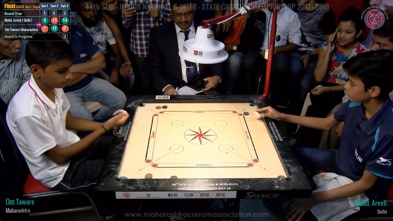 FINAL(Sub-Jr.Boy's Single)-Set-3:Mohd. Areeb(Delhi) vs Om Taware(Maharashtra)