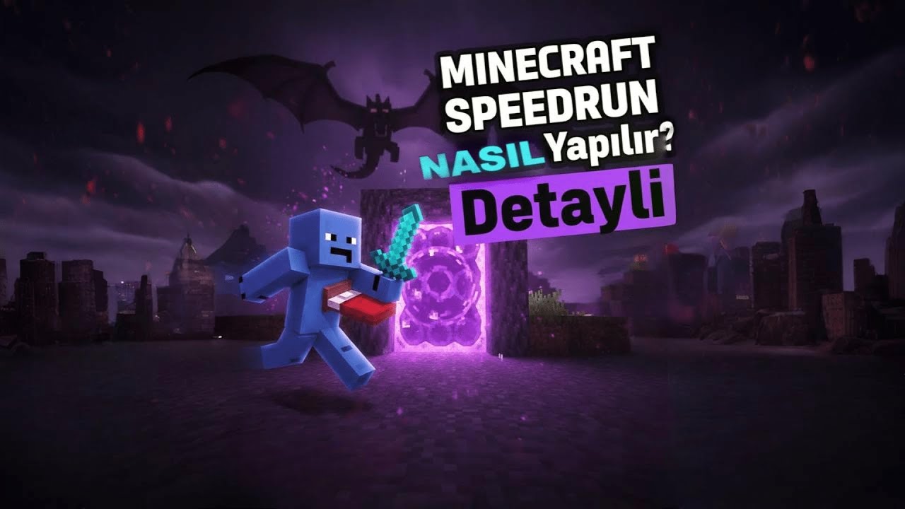 Minecraft Speedrun Rehberi: Part 1