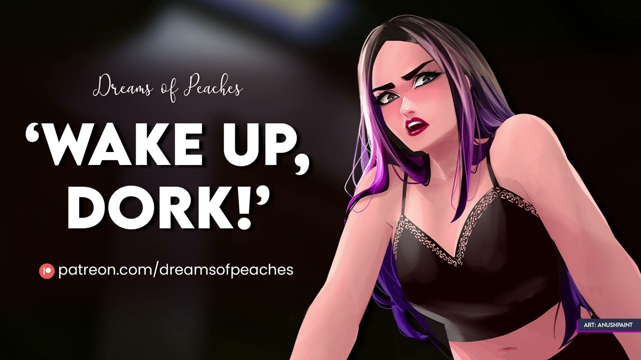 Goth Roommate Wakes You From Your Nightmare 🖤 [Tsundere] [Confession] [Cuddles] [Sleep aid]