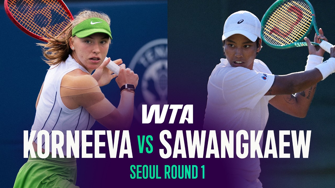 Alina Korneeva vs. Mananchaya Sawangkaew | 2026 Seoul Round 1 | WTA Match Highlights