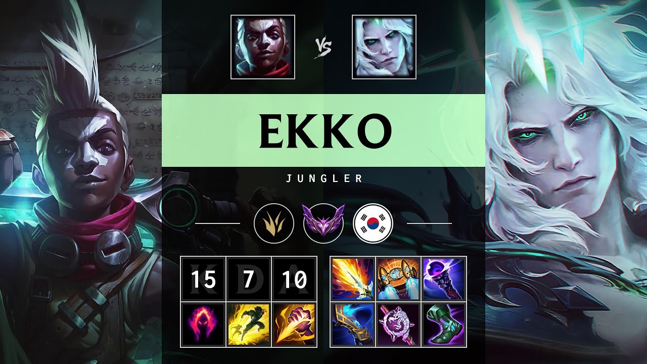 Ekko Jungle vs Viego: Legendary - KR Master Patch 14.22