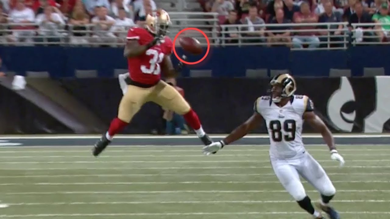 NFL Worst Dropped Interceptions