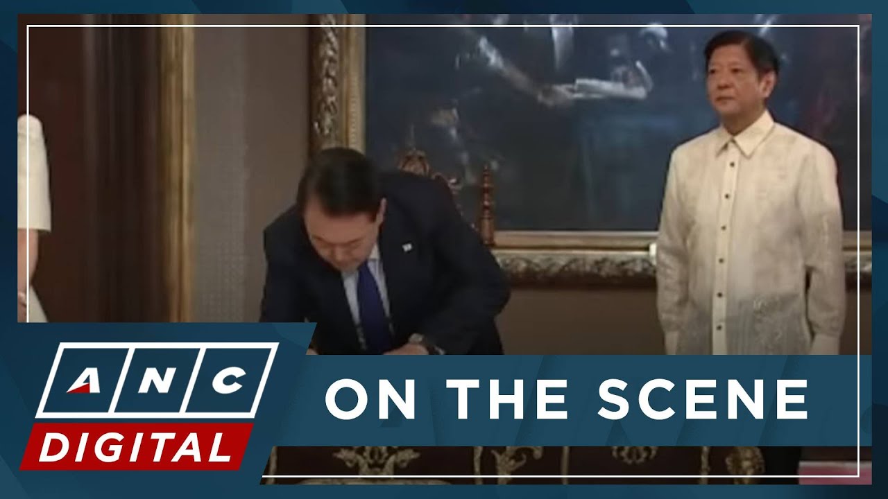 LOOK: South Korean President Yoon arrives in PH for state visit, meets with Marcos | ANC