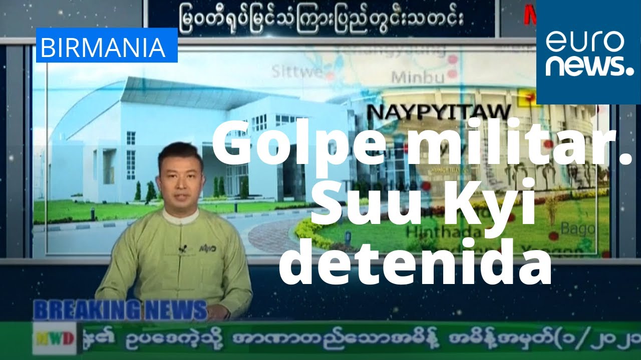 Golpe militar en Birmania. El Ej&eacute;rcito detiene a la premio Nobel Aung San Suu Kyi