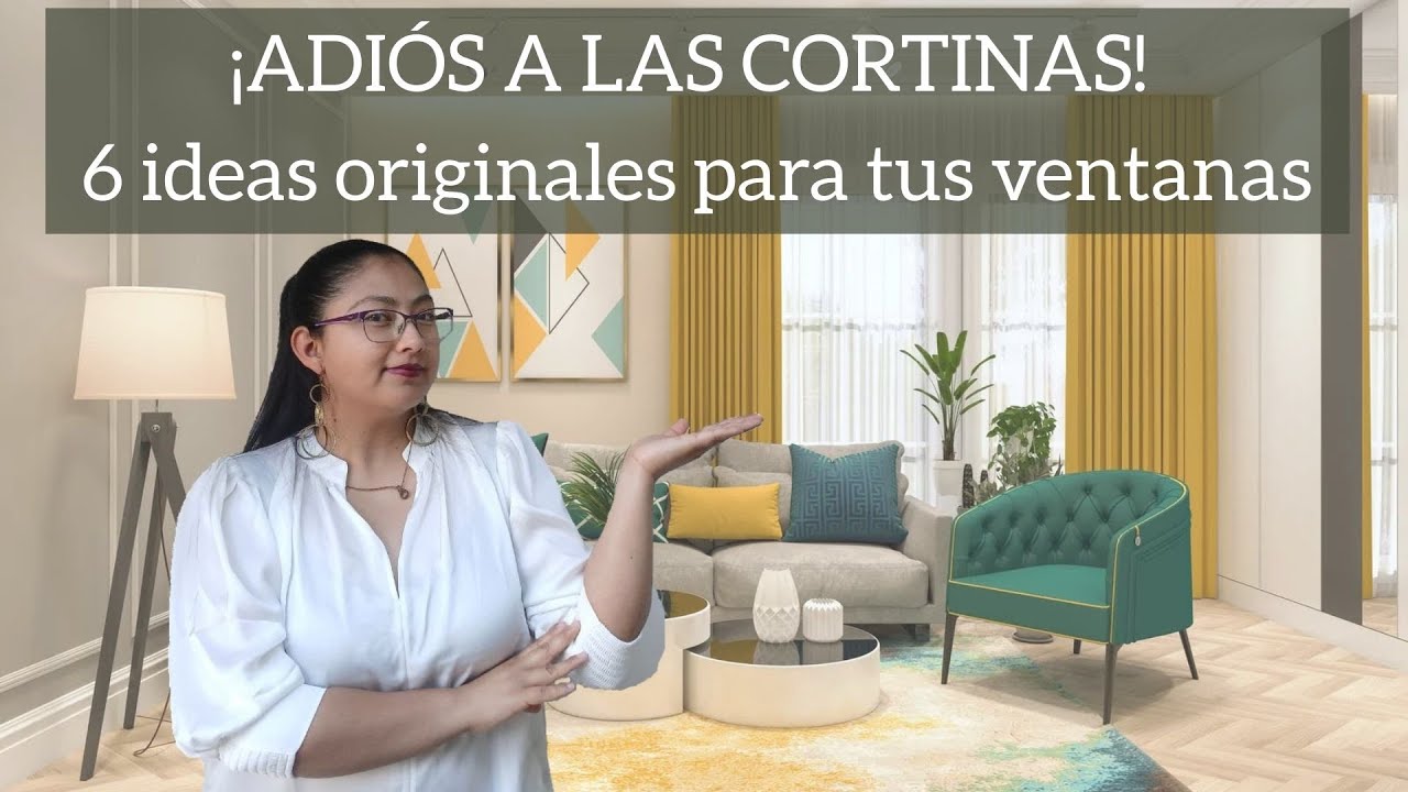 ¡Adiós a las cortinas! 6 ideas originales para tus ventanas