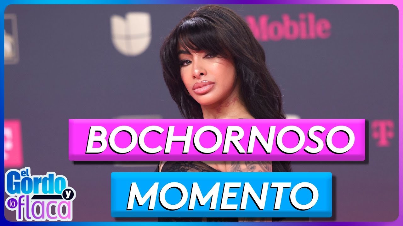 Yailin habló tras su polémico error en Premio Lo Nuestro | El Gordo y La Flaca