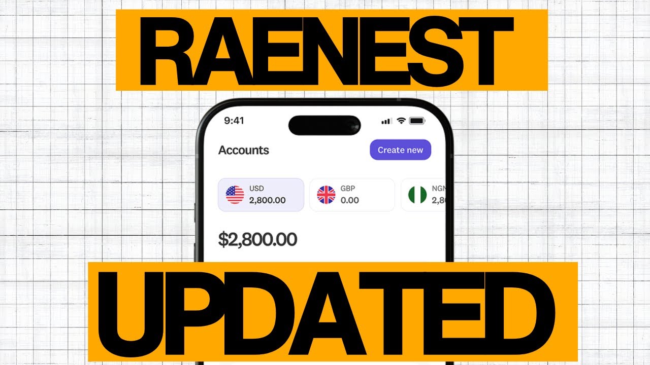 Создайте счет Raenest USD в 2025 году (ранее Geegpay)