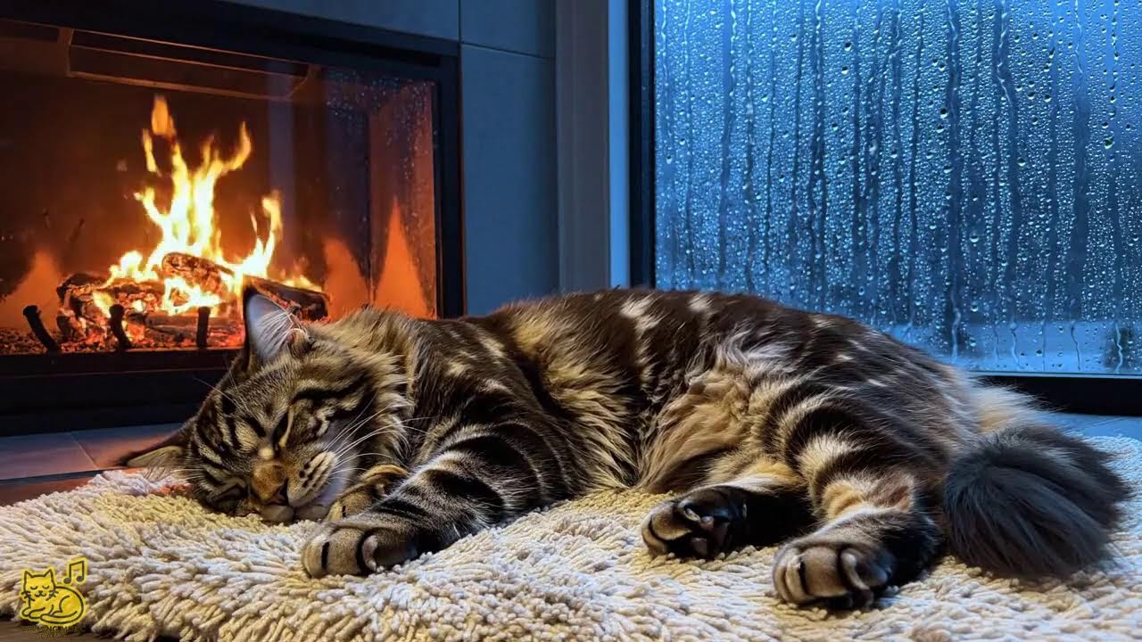 Deep Sleep Music For Cat 🐈 Soothing Sounds Reduce Anxiety & Calms Your Cat and Relaxation 🐾🎵