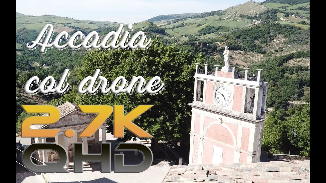 Accadia (FG) col drone a 2.7K (con commento)