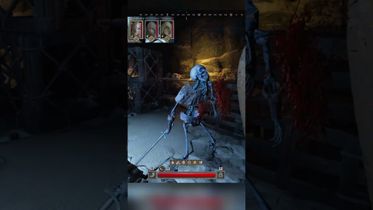 У щита всего одна задача - защищать | Dark and Darker #dungeoncrawler #darkanddarker #bug #shorts