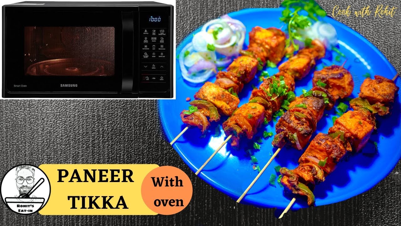 Paneer Tikka Masala with Microwave oven in Hindi | Restaurant style Paneer Kabab | Grilled Paneer |