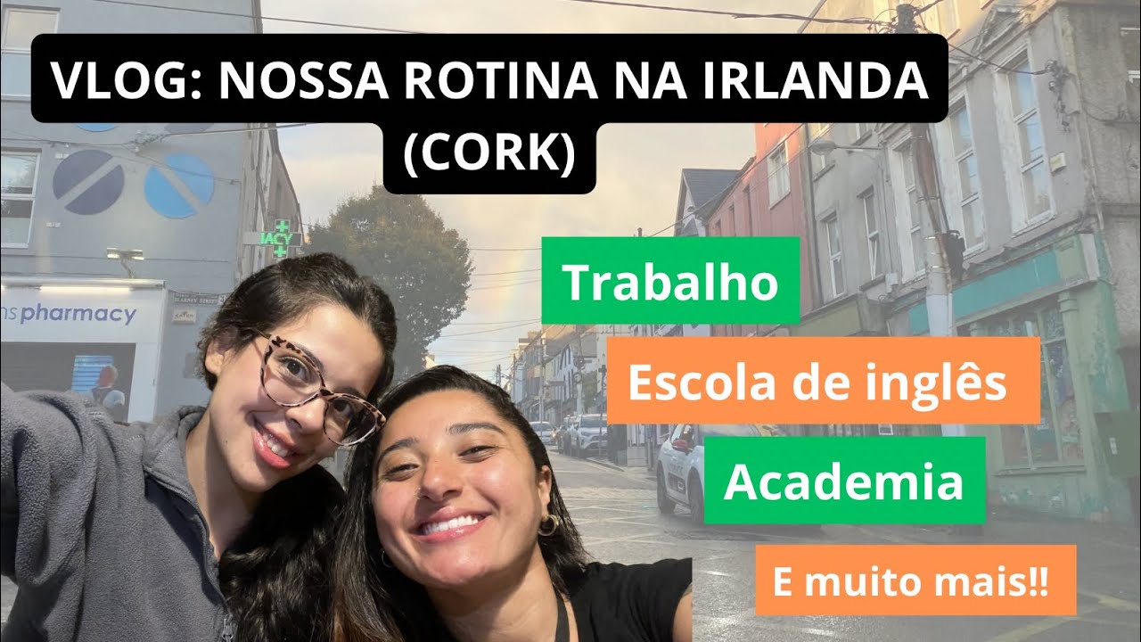 VLOG: ROTINA DE TRABALHO E ESTUDO NA IRLANDA | #intercambio #cork #irlanda #trabalho #estudo #dicas