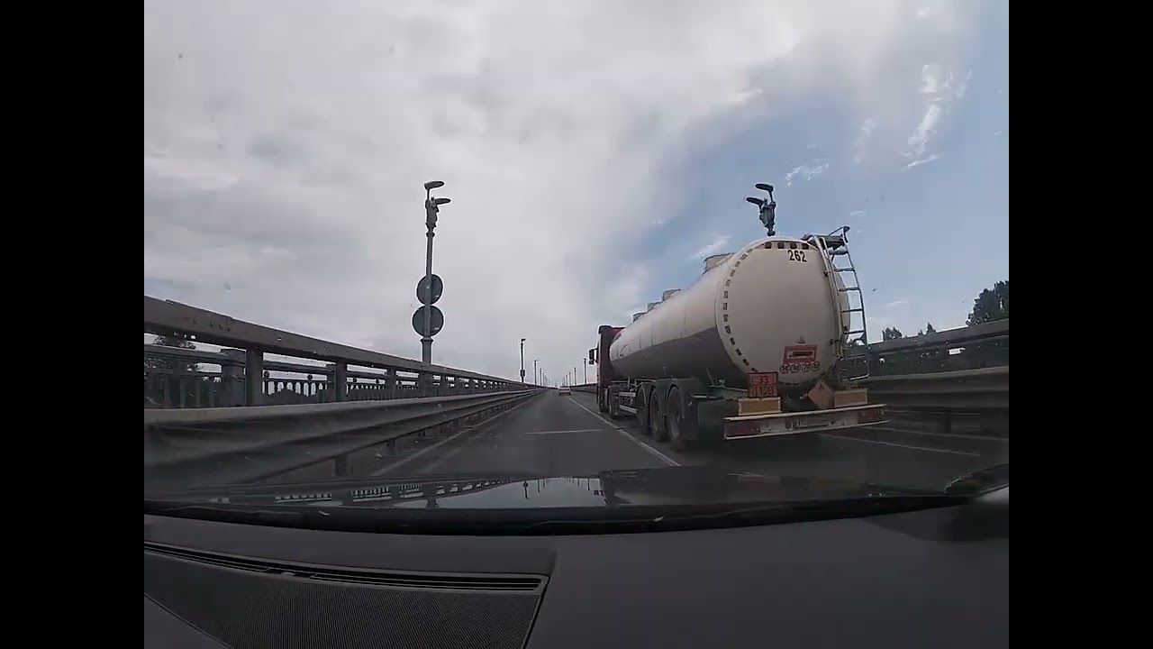 Crossing Romania - Bulgaria border Ruse