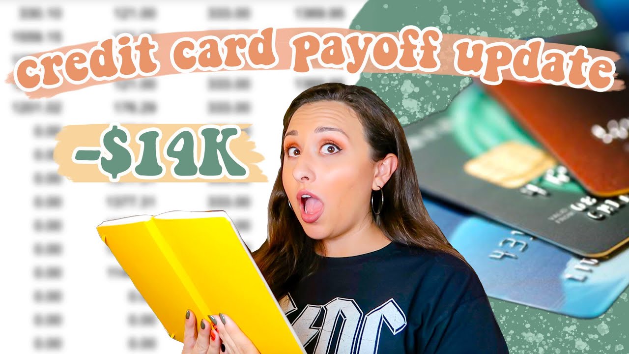 CREDIT CARD PAYOFF UPDATE - $14K down | debt free journey