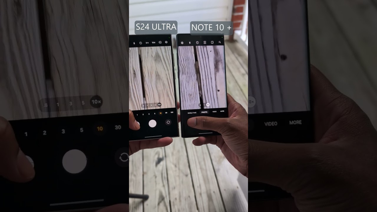 Samsung Galaxy Note 10 Plus VS S24 Ultra - 10x Camara Zoom Test