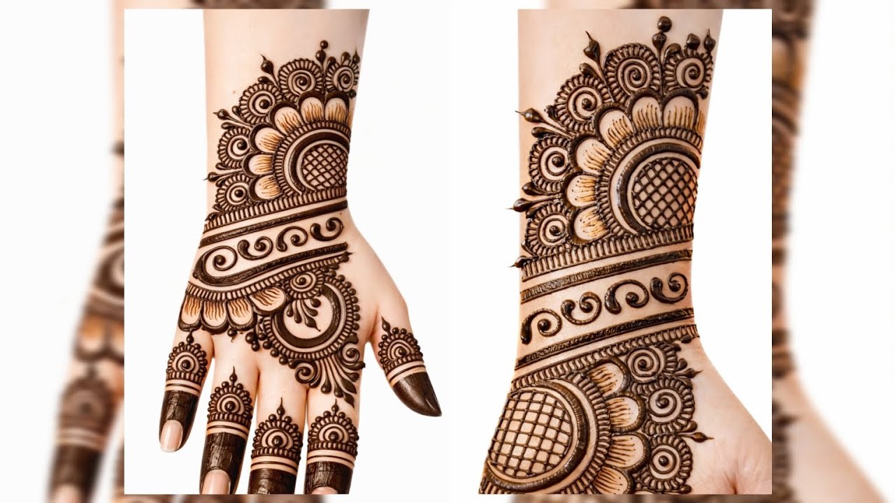 Full Hand Beautiful Mehndi Design 🌿😍#mehndi #hennadesign #letestvideo #viralvideo .............