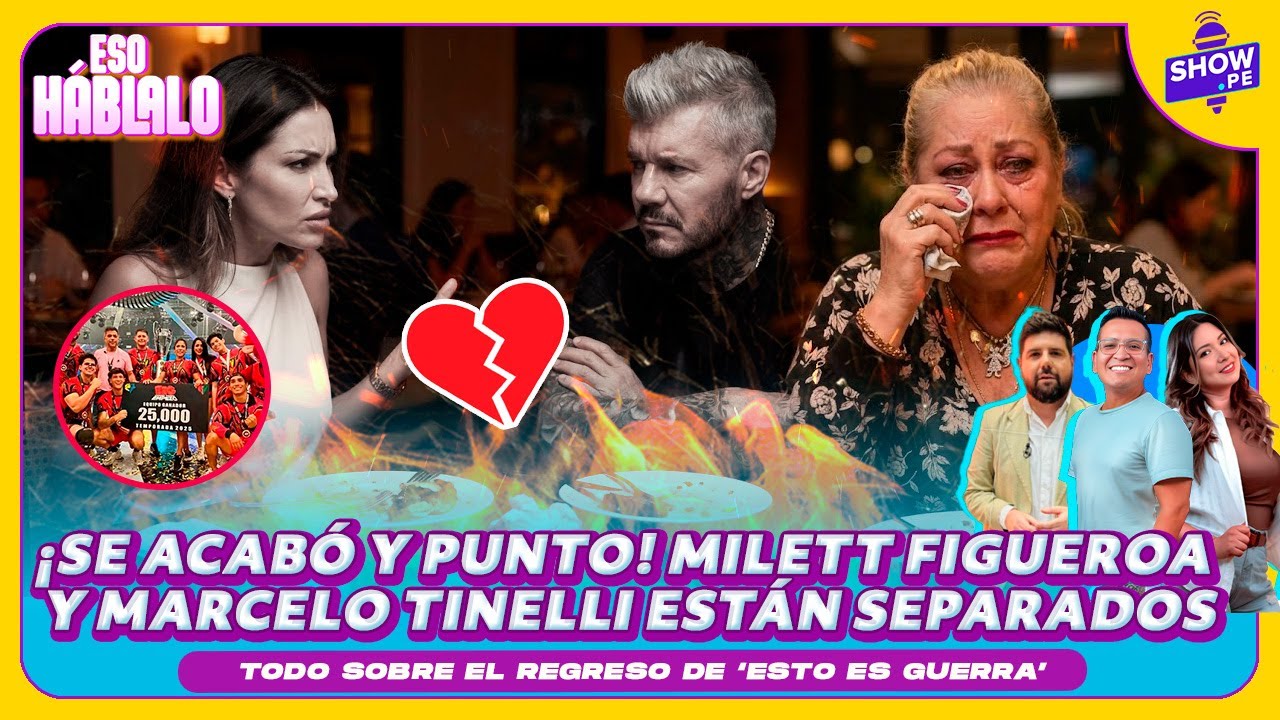 🔴MILETT Y TINELLI TERMINARON. DOÑA MARTHA RESPONDE A SHOW PE