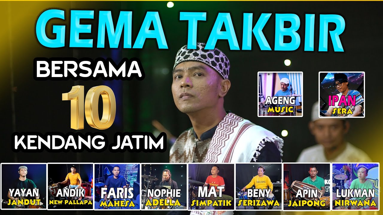 TAKBIRAN KOPLO 2024 MBEROT bersama 10 kendang terbaik Jawa Timur