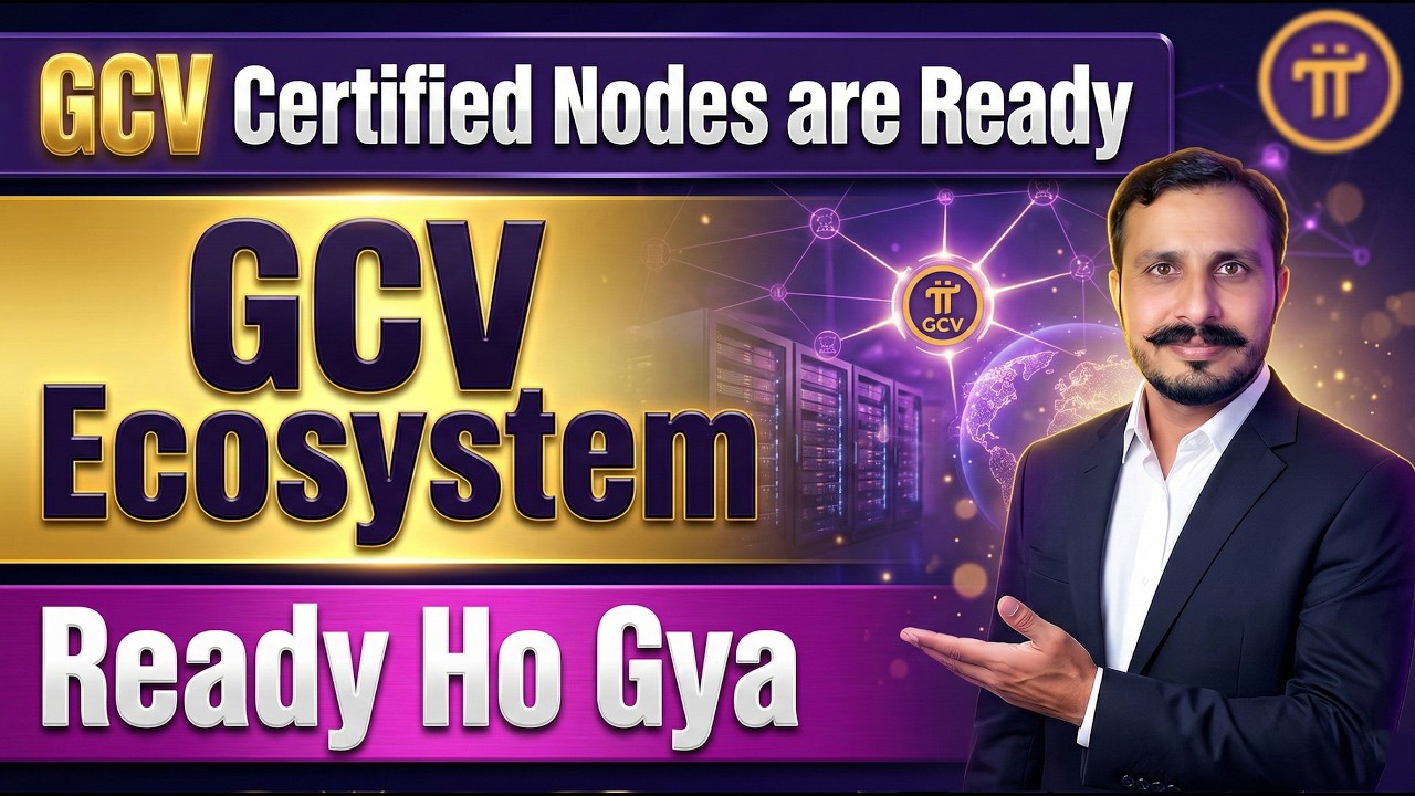 GCV Certified Nodes are Ready | GCV Ecosystem | Ready Ho Gya | Crypto With Gondal