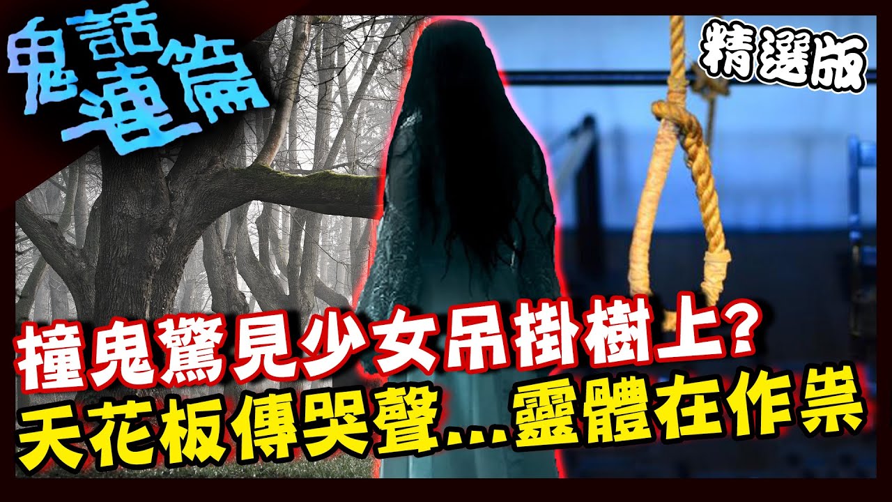 出國撞鬼驚見少女吊掛樹上？天花板傳哭聲...恐怖靈體在作祟！？【鬼話連篇】EP28 精選