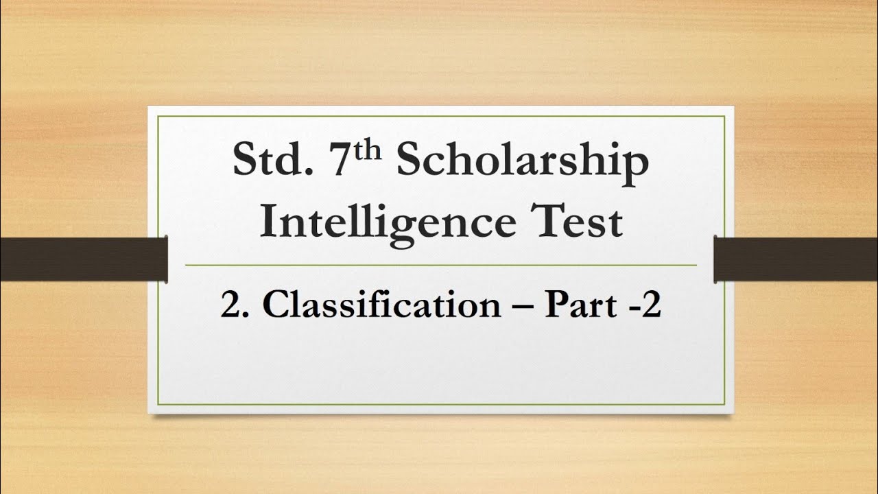 Classification Part -2 ( Based on Figures )