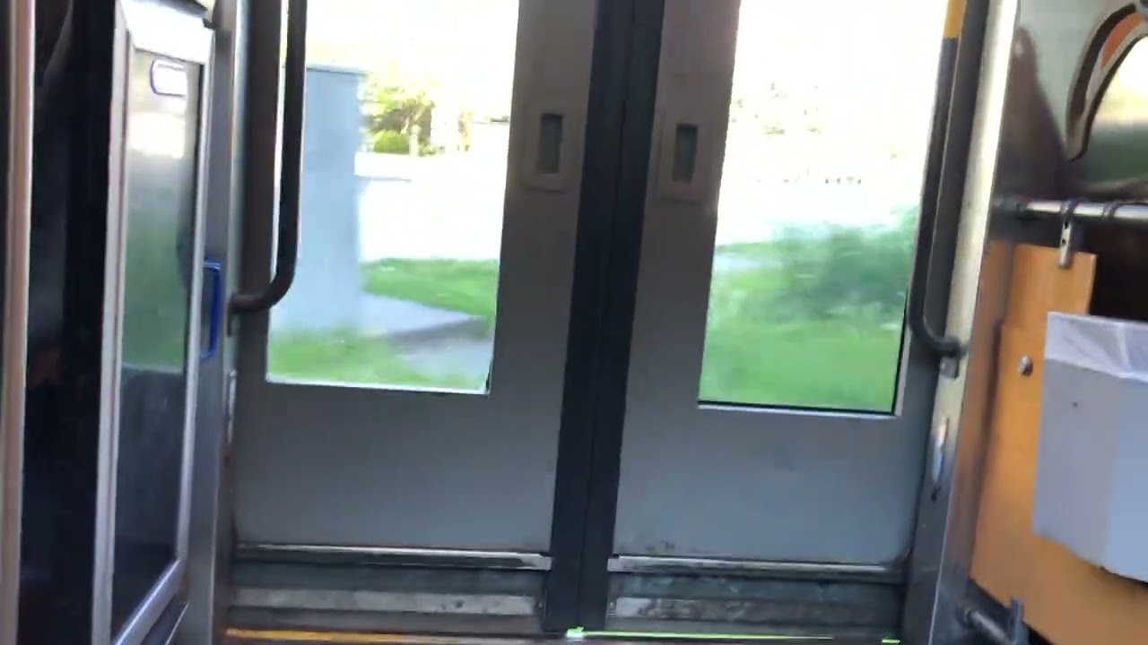 Vi åker 6ans spårvagn genom Chalmerstunneln till Korsvägen