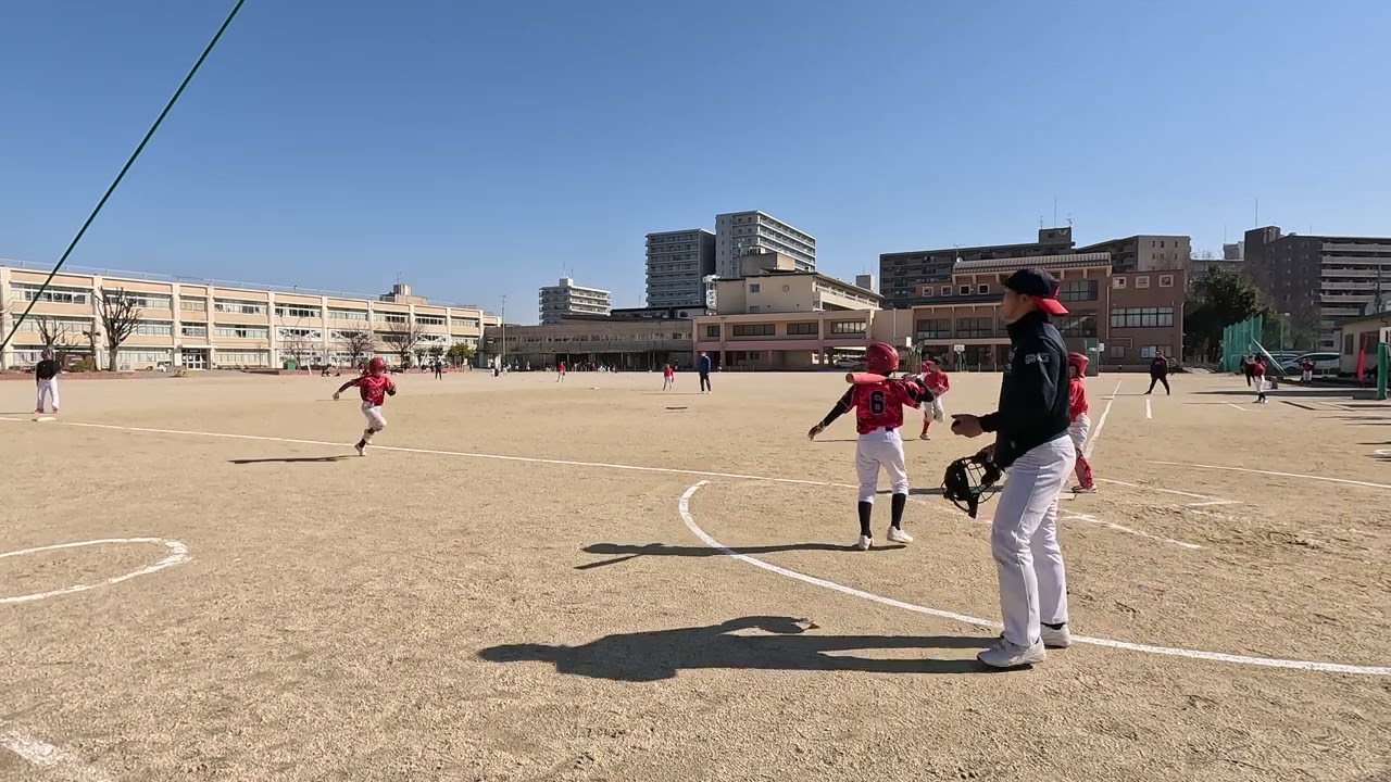 20260221練習試合VS赤山カージナルス②