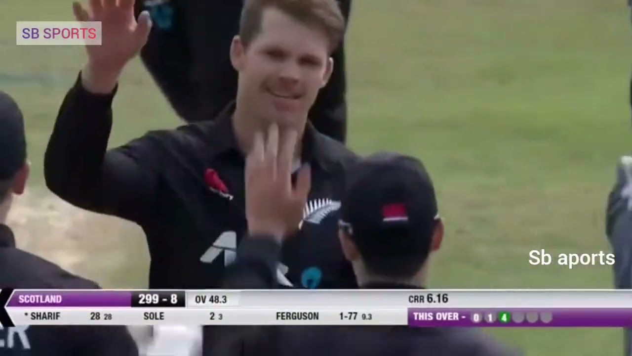 Nz vs sc 1st odi highlights 2022