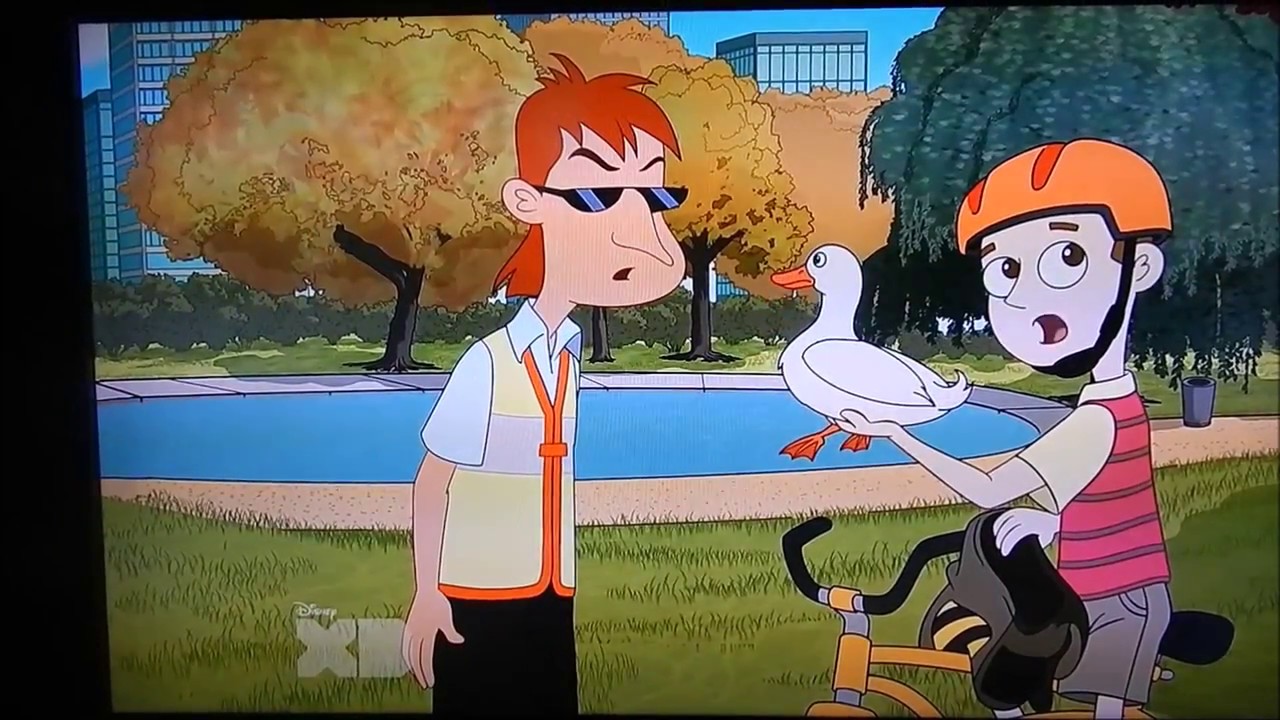 Elliot The Crossing Guard vs. Angry Duck (Milo Murphy's Law)