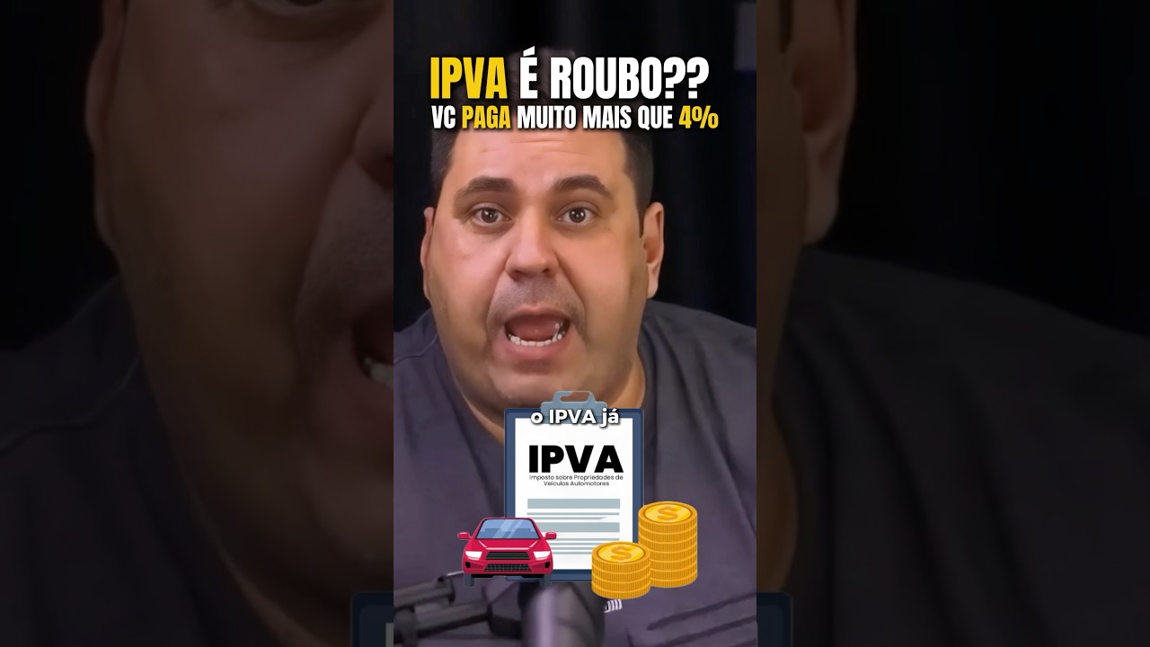 IPVA &eacute; Roubo? 🤔 #ipva #carros #governo #imposto