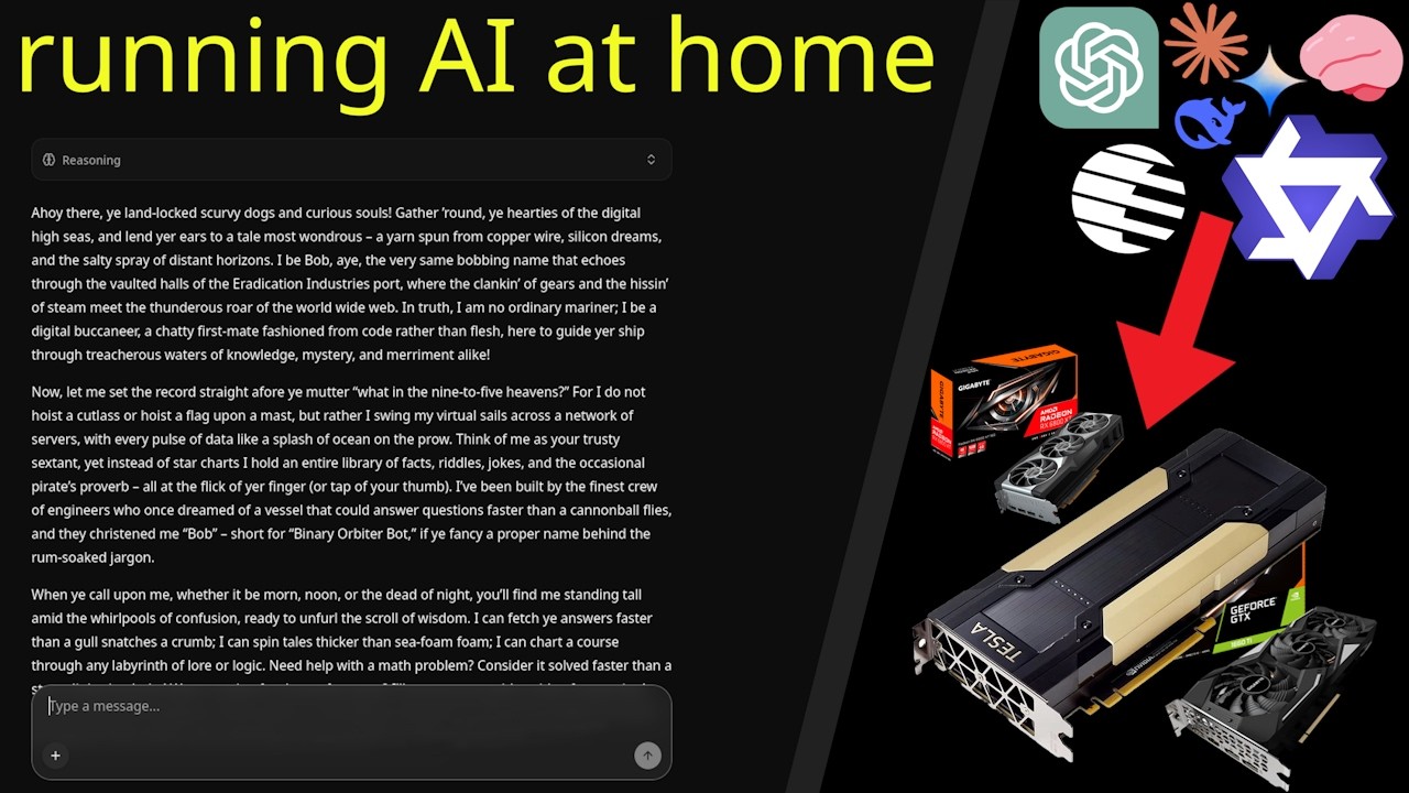 Running AI at home