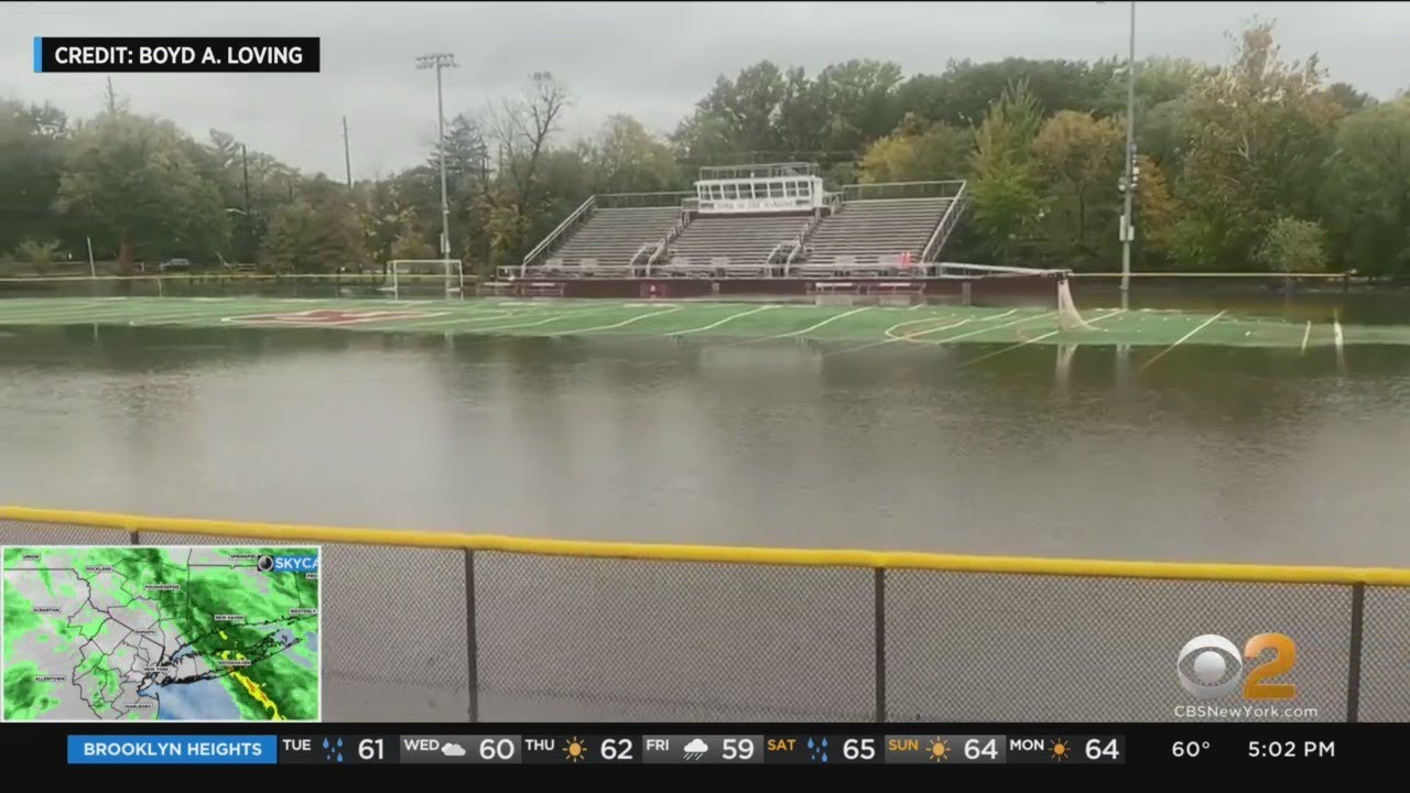 Parts Of New Jersey Inundated With Flooding After Heavy Rains