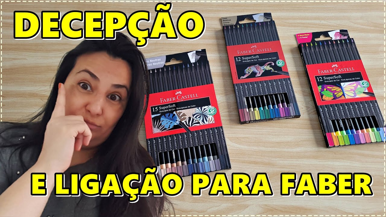 Lançamentos Faber-Castell - Lápis de Cor Supersoft
