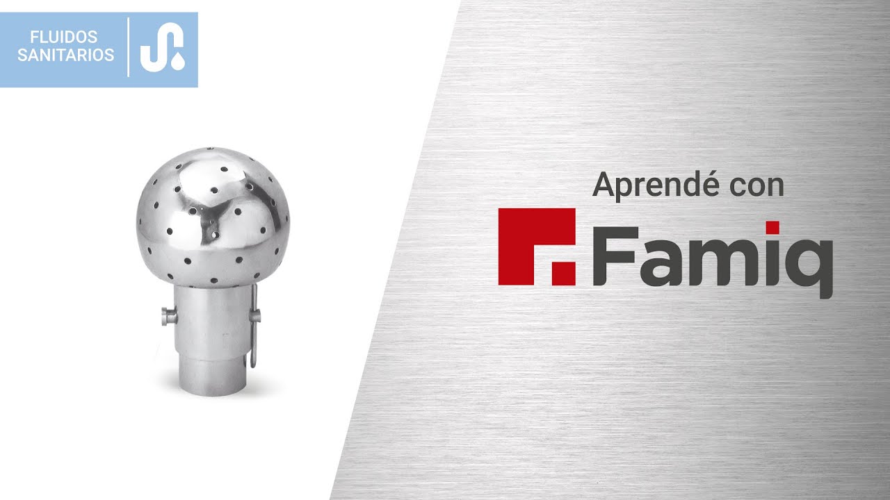Aprendé con Famiq - Bochas y sistema de lavado de acero inoxidable