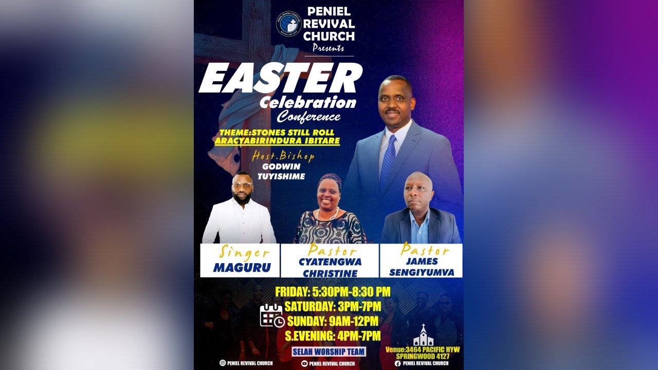 PENIEL REVIVAL CHURCH// GOOD FRIDAYSERVICE WITH PASTOR JAMES NSENGIYUMVA //18/04/2025.