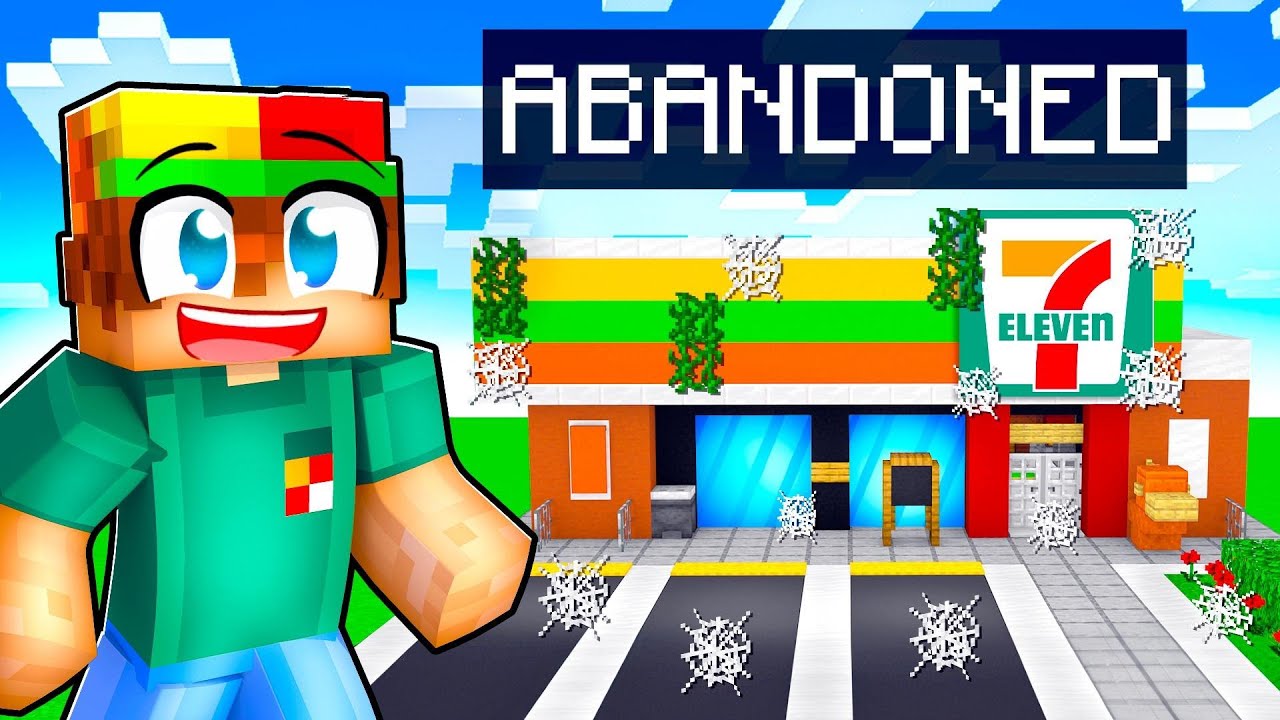 Восстановление заброшенного магазина 7/11 в Minecraft!