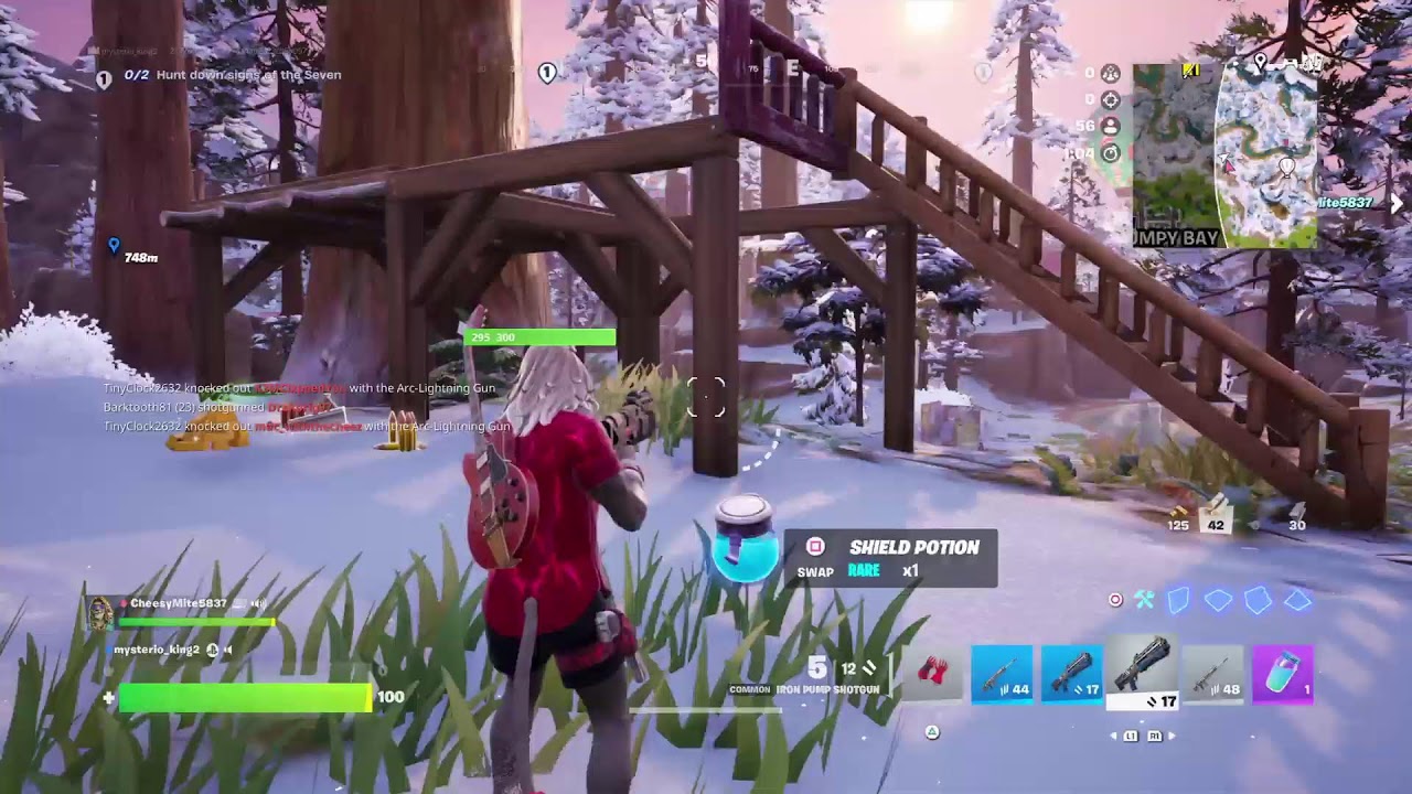 Playing fortnite with EVERYONE